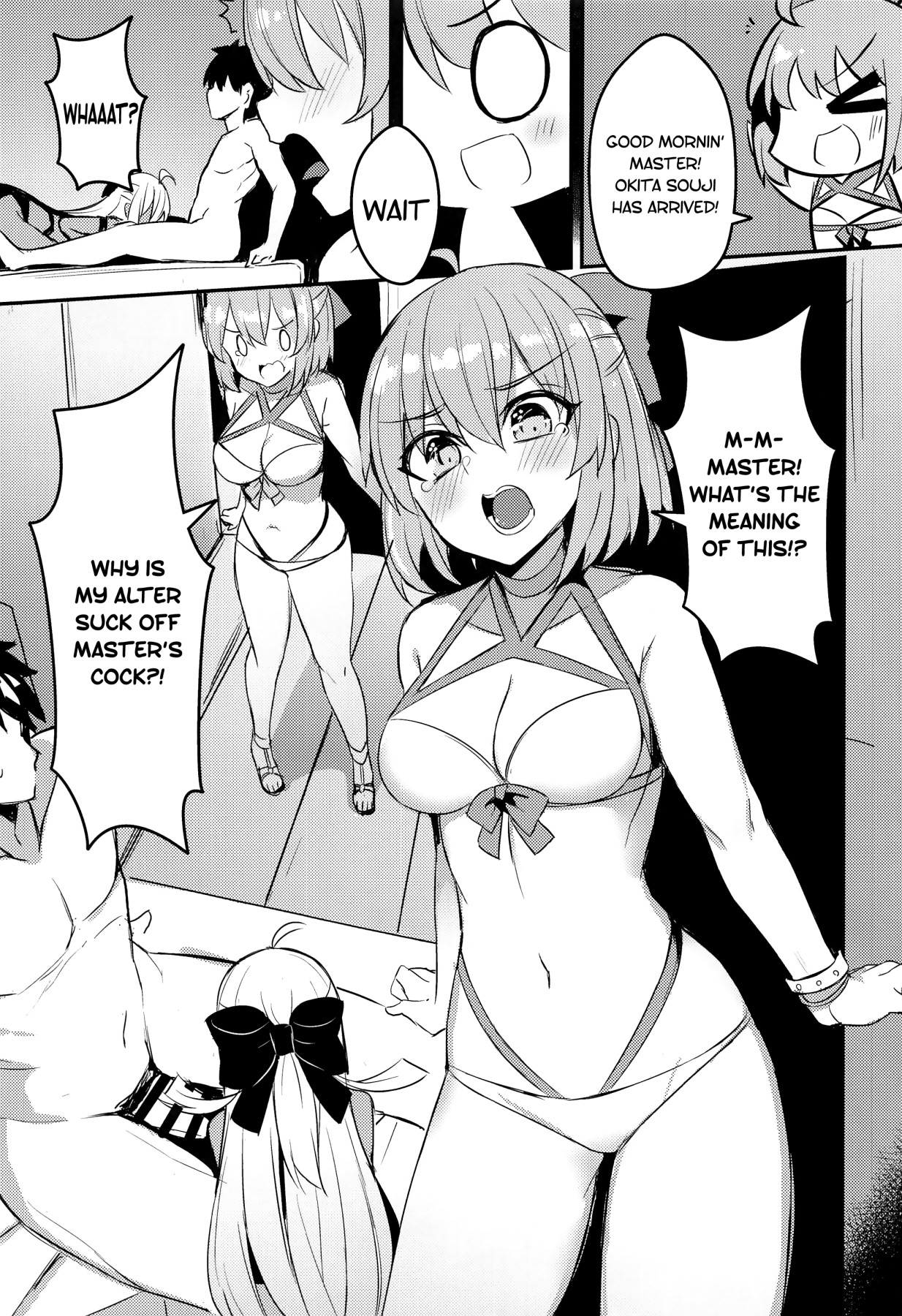 Hentai Manga Comic-Swimsuit Swordmaster Showdown!!-Read-5